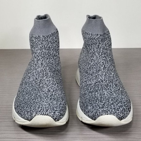 Vince Tyra Sock Sneaker, Heather Grey, Womens Size 6 M / 36 - Picture 2 of 10